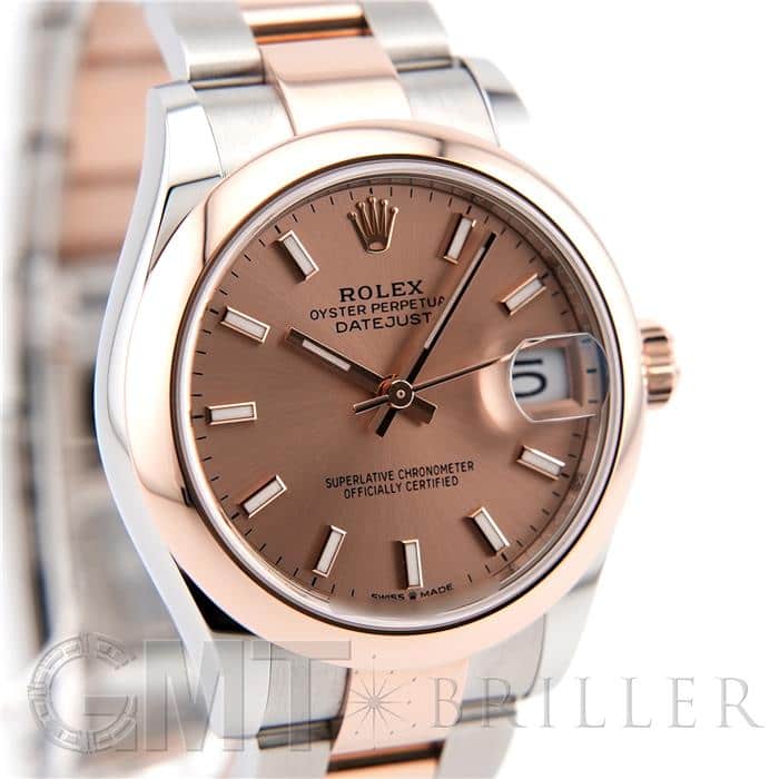 ROLEX ロレックス デイトジャスト 31 278241 ロゼ オイスターブレスレット 7