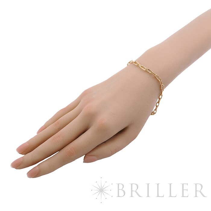 CARTIER カルティエ サントス ドゥ カルティエ ブレスレット チェーン スモール モデル イエローゴールド B6090300 13