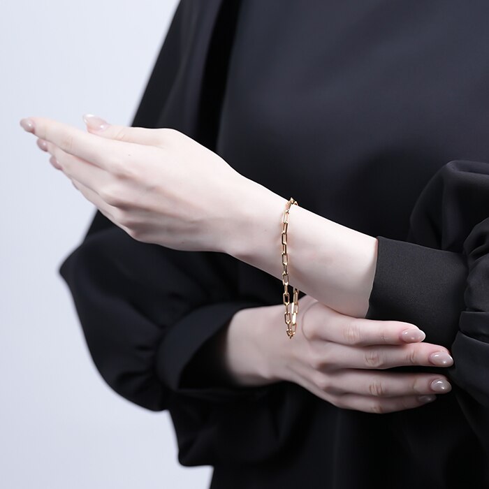 CARTIER カルティエ サントス ドゥ カルティエ ブレスレット チェーン スモール モデル イエローゴールド B6090300 14