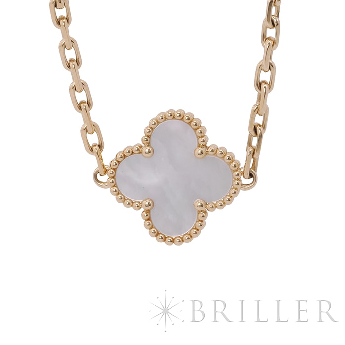 Van Cleef & Arpels ヴァン クリーフ&アーペル アルハンブラ ヴィンテージ アルハンブラ ブレスレット 5モチーフ マザーオブパール イエローゴールド VCARA41800 3