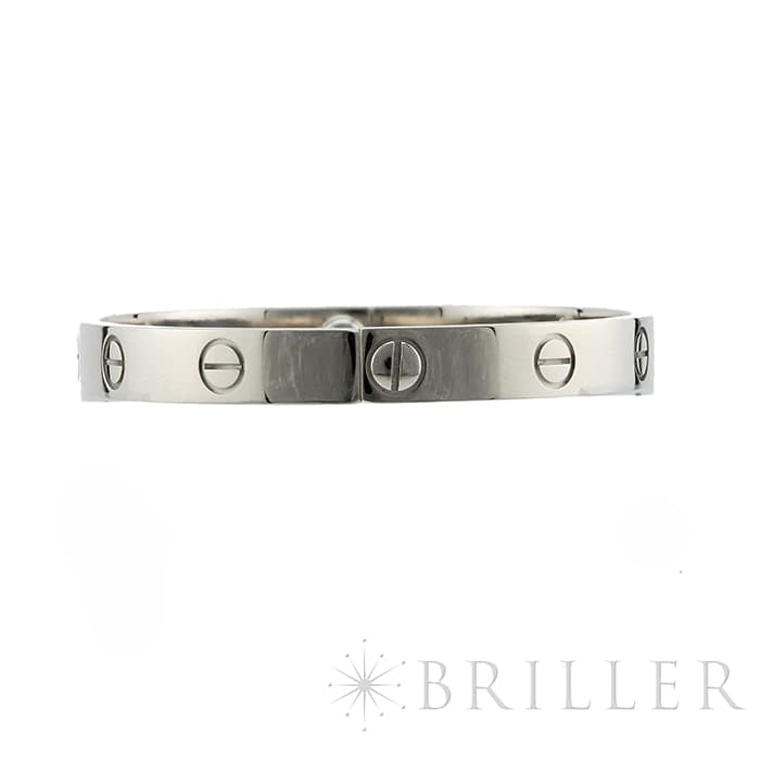 CARTIER カルティエ ラブ ブレスレット 16号 ホワイトゴールド B605600 9