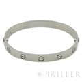 CARTIER カルティエ ラブ ブレスレット 16号 ホワイトゴールド B605600 1