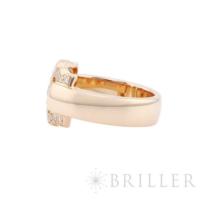 CARTIER カルティエ 2C ブークルセ リング ピンクゴールド ダイヤモンド 9号 B4073800 10