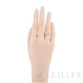 CARTIER カルティエ 2C ブークルセ リング ピンクゴールド ダイヤモンド 9号 B4073800 13