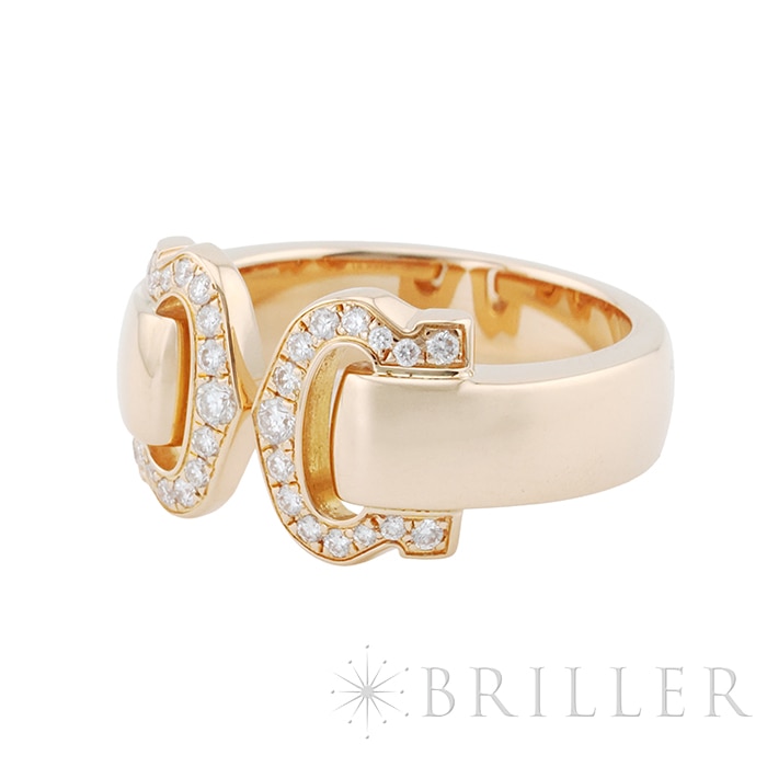 CARTIER カルティエ 2C ブークルセ リング ピンクゴールド ダイヤモンド 9号 B4073800 4