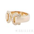 CARTIER カルティエ 2C ブークルセ リング ピンクゴールド ダイヤモンド 9号 B4073800 4