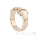 CARTIER カルティエ 2C ブークルセ リング ピンクゴールド ダイヤモンド 9号 B4073800 5