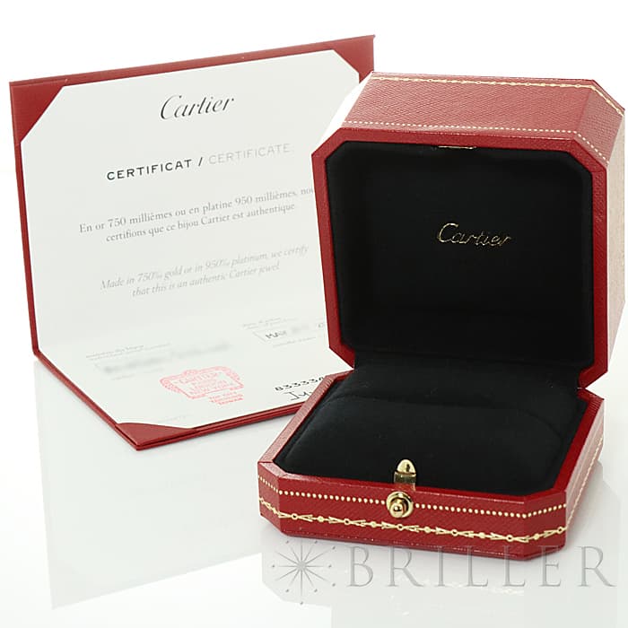 CARTIER カルティエ リング スモールモデル ホワイトゴールド パヴェダイヤモンド B4083450 10号 7