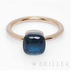 新品)POMELLATO ポメラート ヌード リング プチ ロンドンブルー