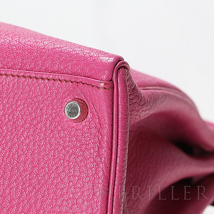 中古 Hermes エルメス ケリー 32 内縫い シェーブル フューシャピンク シルバー金具 商品id 詳細ページ レディース腕時計の販売買取 Briller ロレックス カルティエ シャネル オメガなど人気の高級ブランド腕時計
