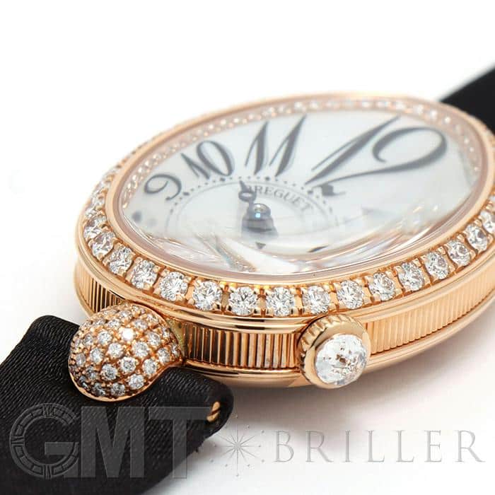 BREGUET ブレゲ クイーン・オブ・ネイプルズ ミニ ホワイトMOP 8928BR/5W/844 DD0D 9