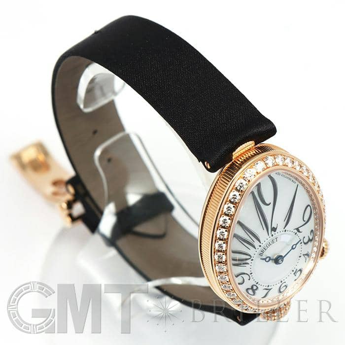 BREGUET ブレゲ クイーン・オブ・ネイプルズ ミニ ホワイトMOP 8928BR/5W/844 DD0D 10