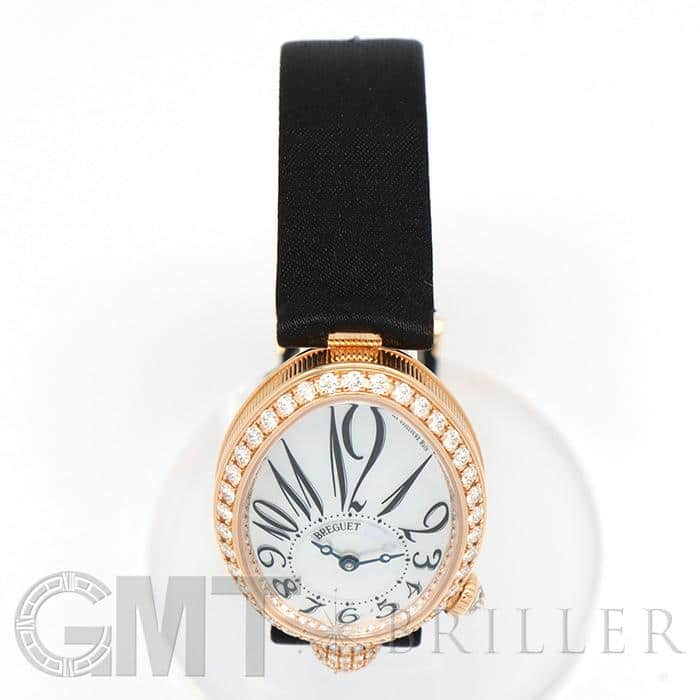 BREGUET ブレゲ クイーン・オブ・ネイプルズ ミニ ホワイトMOP 8928BR/5W/844 DD0D 11