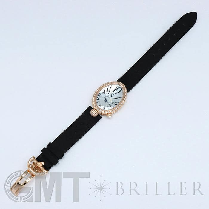 BREGUET ブレゲ クイーン・オブ・ネイプルズ ミニ ホワイトMOP 8928BR/5W/844 DD0D 17