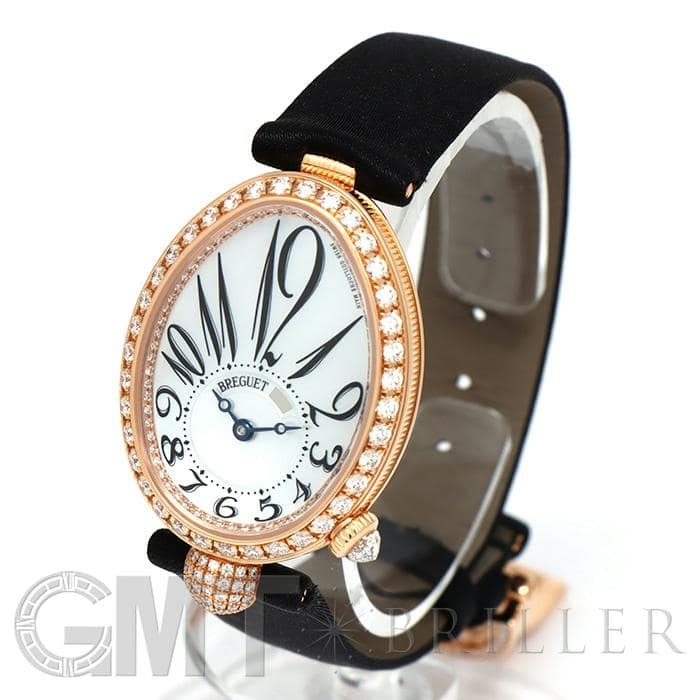 BREGUET ブレゲ クイーン・オブ・ネイプルズ ミニ ホワイトMOP 8928BR/5W/844 DD0D 1