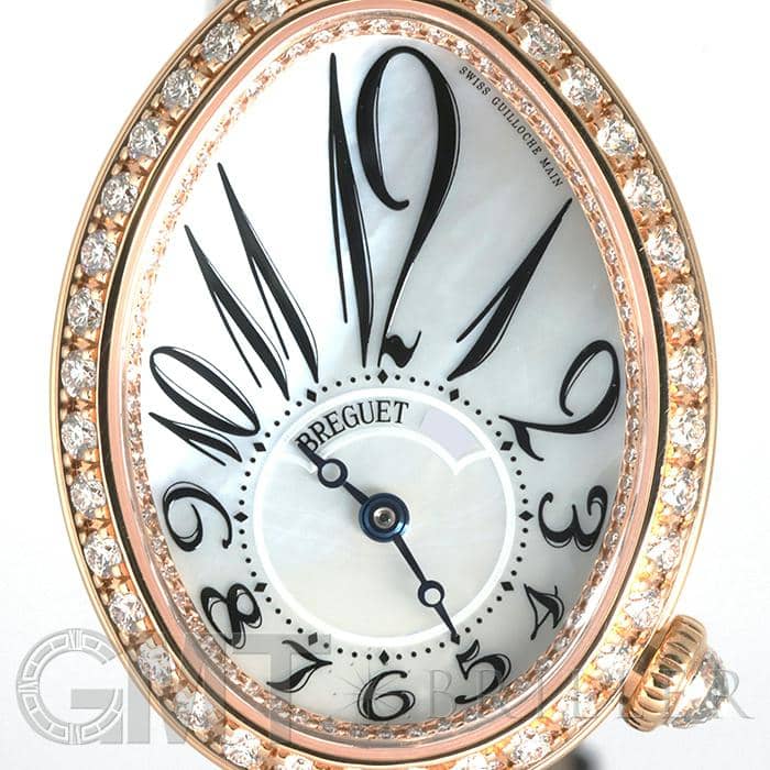 BREGUET ブレゲ クイーン・オブ・ネイプルズ ミニ ホワイトMOP 8928BR/5W/844 DD0D 7
