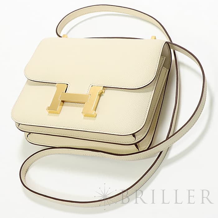 HERMES エルメス コンスタンス 3 ミニ エプソン ナタ ゴールド金具 24