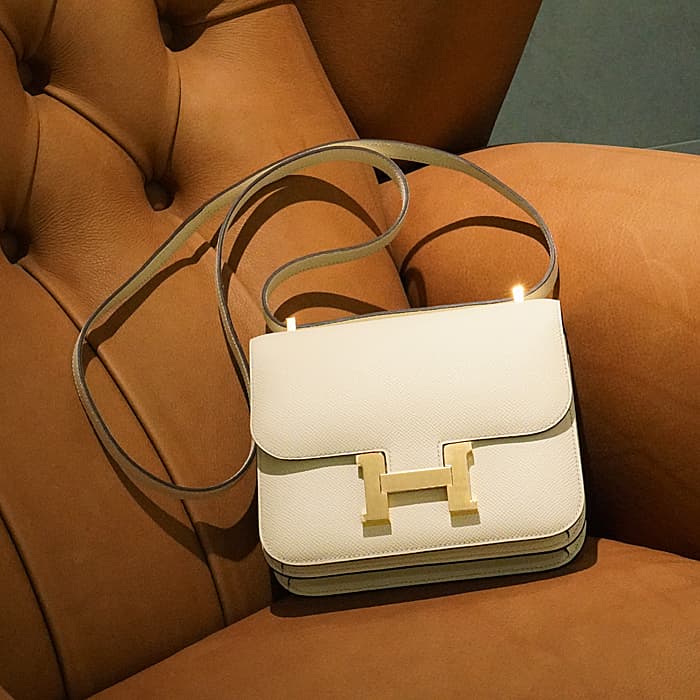 HERMES エルメス コンスタンス 3 ミニ エプソン ナタ ゴールド金具 2
