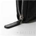 CHANEL シャネル クラシックロングジップウォレット グレインドカーフ ブラック シルバー金具 14