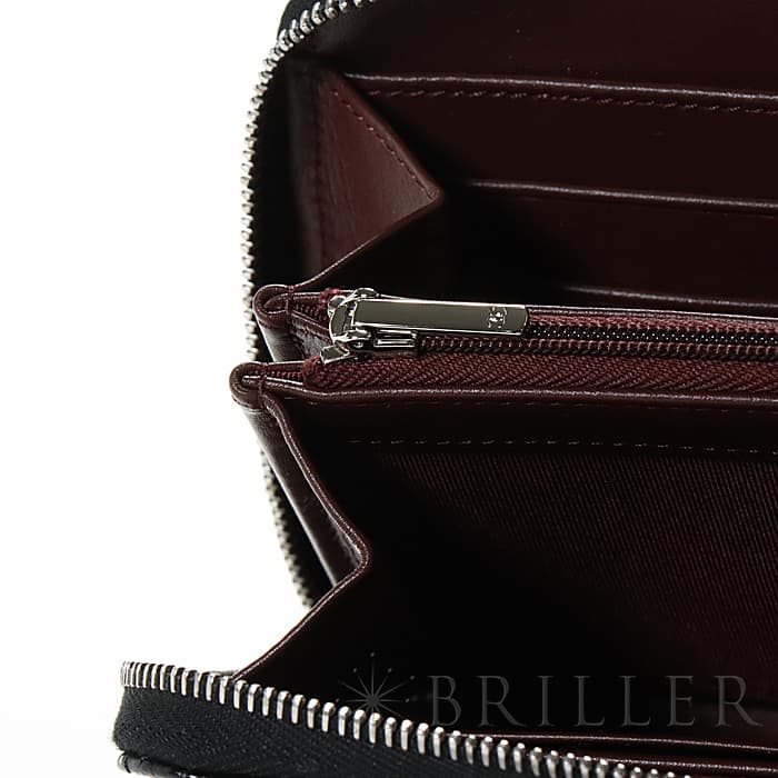 CHANEL シャネル クラシックロングジップウォレット グレインドカーフ ブラック シルバー金具 21