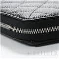 CHANEL シャネル クラシックロングジップウォレット グレインドカーフ ブラック シルバー金具 26