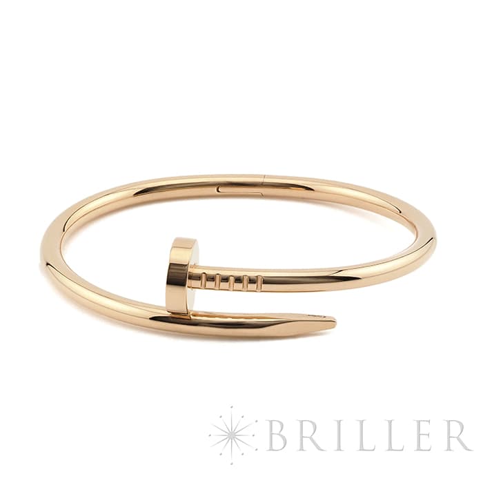 中古)CARTIER カルティエ ジュストアンクル ブレスレット ピンク 