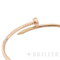 CARTIER カルティエ ジュストアンクル ブレスレット SM イエローゴールド B6062618 18号 12