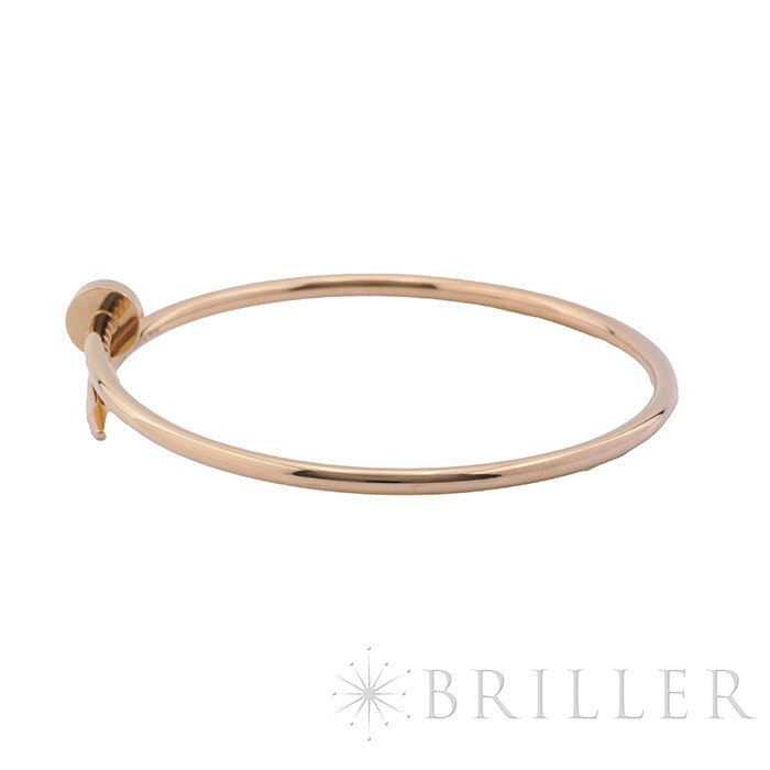 CARTIER カルティエ ジュストアンクル ブレスレット SM イエローゴールド B6062618 18号 8