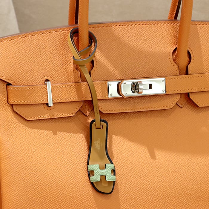 新品)HERMES エルメス バッグチャーム バッグチャーム オランナノ ...
