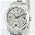 ROLEX ロレックス オイスターパーペチュアル 177200 シルバー 369 ピンクバー 14