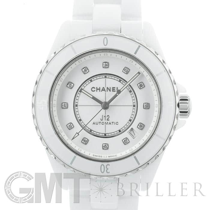 CHANEL シャネル J12 38mm オートマティック H5705 ホワイトセラミック メイン