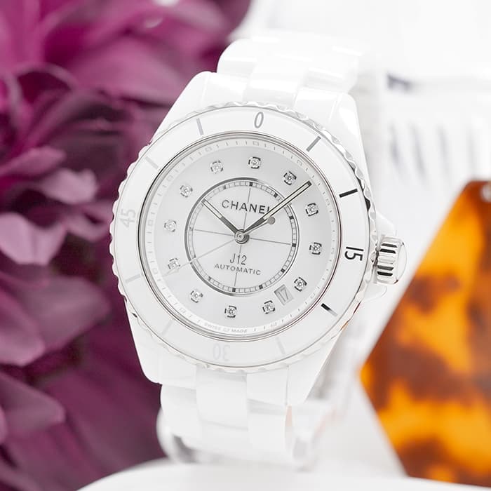 CHANEL シャネル J12 38mm オートマティック H5705 ホワイトセラミック 2