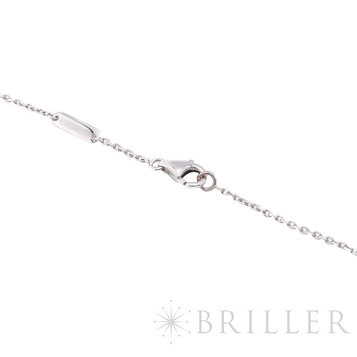 Van Cleef & Arpels ヴァン クリーフ&アーペル アルハンブラ ヴィンテージ アルハンブラ ネックレス ホワイトゴールド ターコイズ 9