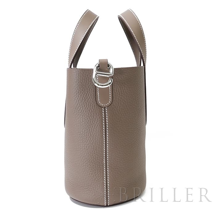 HERMES エルメス インザループ PM トリヨンクレマンス エトゥープ シルバー金具 13