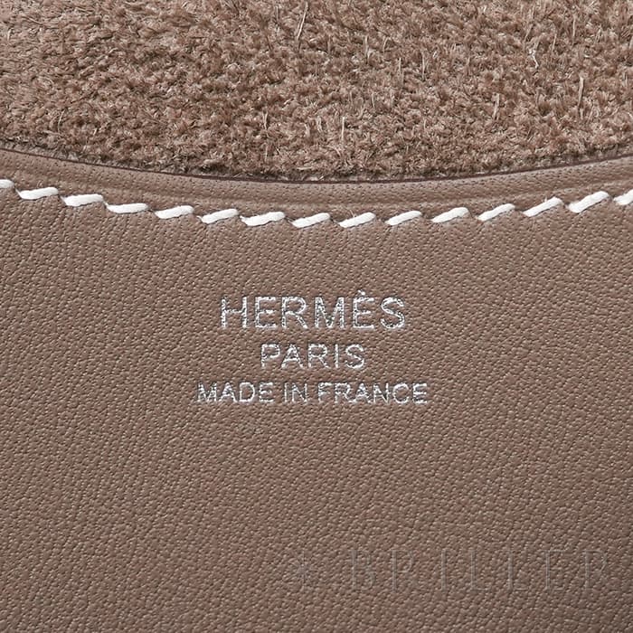 HERMES エルメス インザループ PM トリヨンクレマンス エトゥープ シルバー金具 16