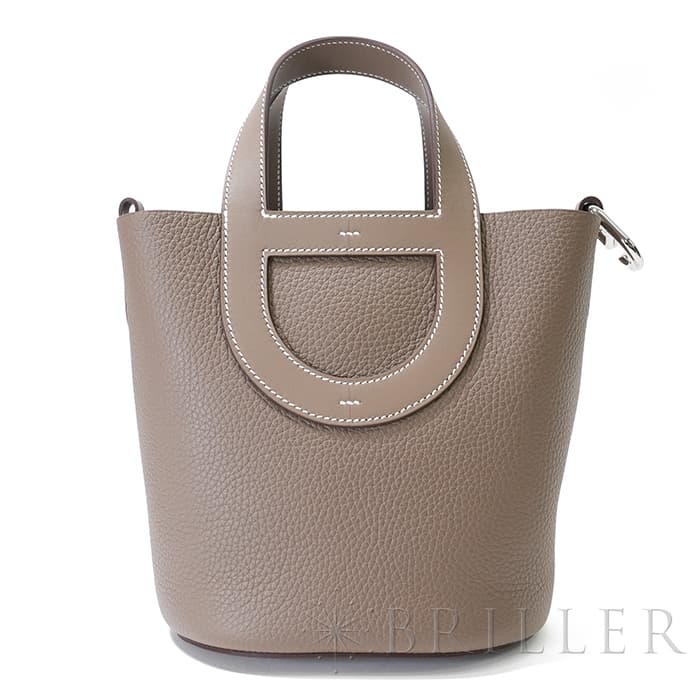HERMES エルメス インザループ PM トリヨンクレマンス エトゥープ シルバー金具 1