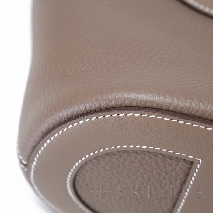 HERMES エルメス インザループ PM トリヨンクレマンス エトゥープ シルバー金具 20