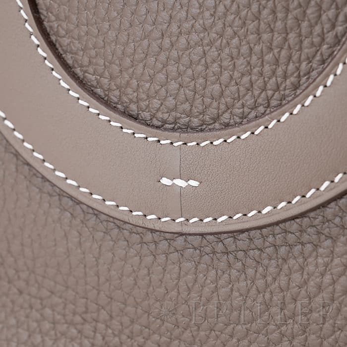 HERMES エルメス インザループ PM トリヨンクレマンス エトゥープ シルバー金具 24
