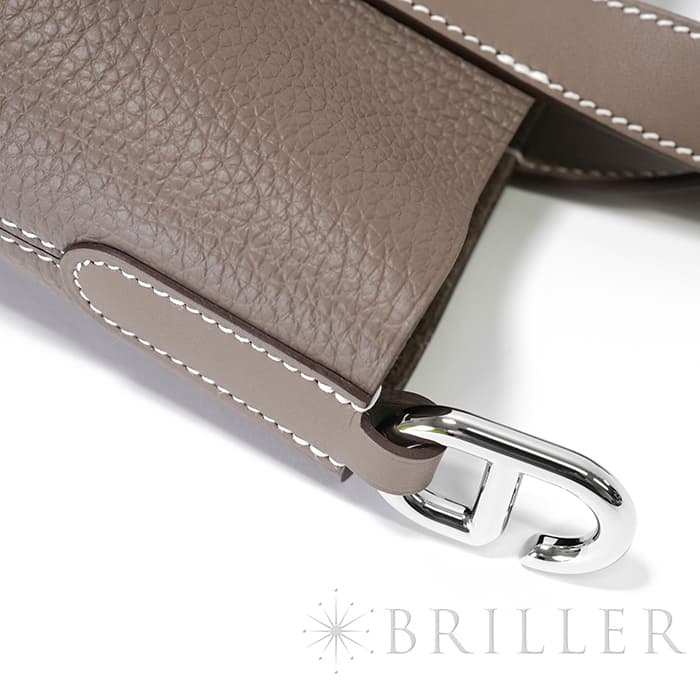 HERMES エルメス インザループ PM トリヨンクレマンス エトゥープ シルバー金具 26