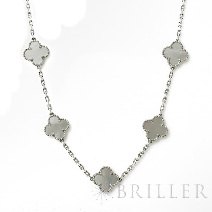 美品☆ヴァンクリーフアーペル☆ペルレ☆ハート☆ネックレス