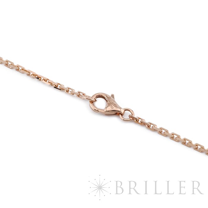 CARTIER カルティエ ラブ ネックレス ピンクゴールド ダイヤモンド セミパヴェ B7013900 6
