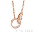 CARTIER カルティエ ラブ ネックレス ピンクゴールド ダイヤモンド セミパヴェ B7013900 8