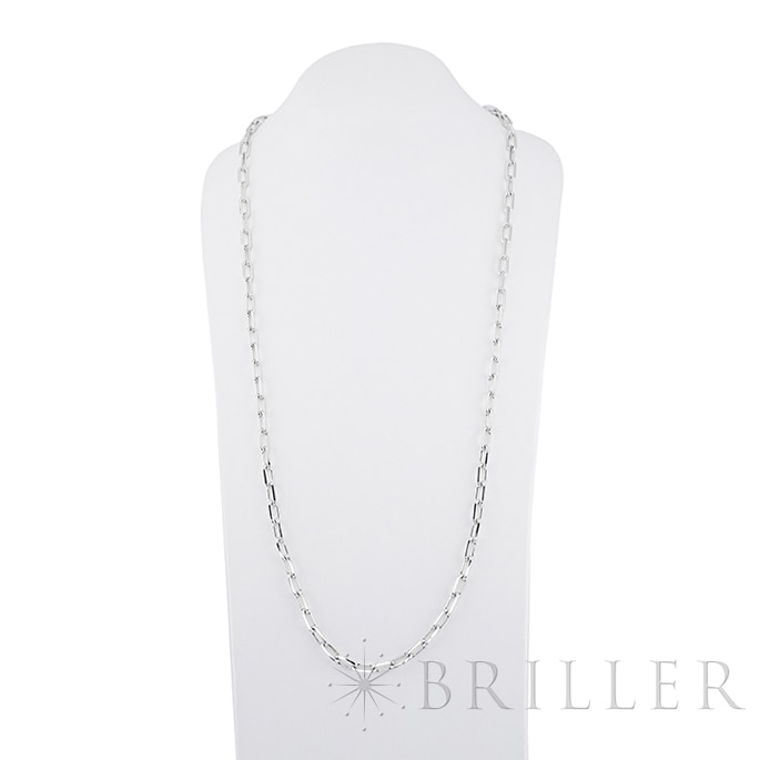CARTIER カルティエ サントス ドゥ カルティエ ネックレス チェーン スモールモデル ホワイトゴールド B7224583 13