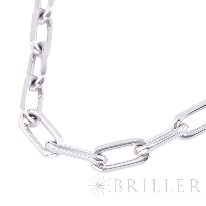 CARTIER カルティエ サントス ドゥ カルティエ ネックレス チェーン スモールモデル ホワイトゴールド B7224583 5