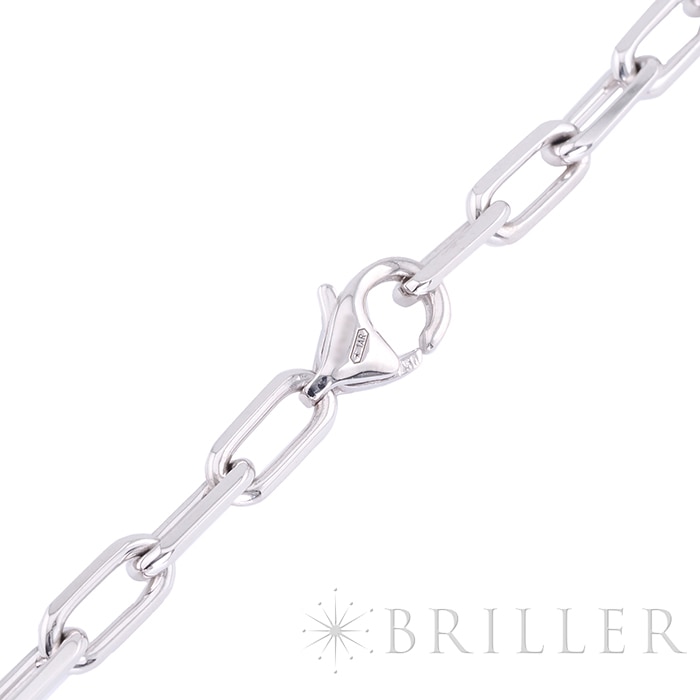 CARTIER カルティエ サントス ドゥ カルティエ ネックレス チェーン スモールモデル ホワイトゴールド B7224583 6