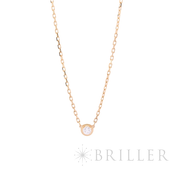 CARTIER カルティエ ダムール ダムールペンダント ブリリアントカット ダイヤモンド スモールモデル YG メイン