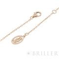 CARTIER カルティエ ダムール ダムールペンダント ブリリアントカット ダイヤモンド スモールモデル YG 9