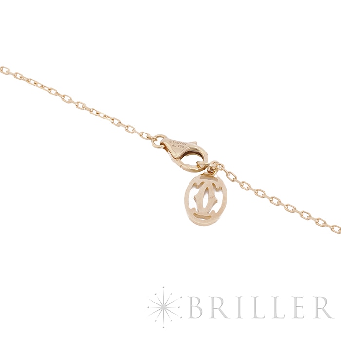CARTIER カルティエ ダムール ダムールペンダント ブリリアントカット ダイヤモンド スモールモデル YG 10