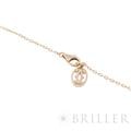 CARTIER カルティエ ダムール ダムールペンダント ブリリアントカット ダイヤモンド スモールモデル YG 10