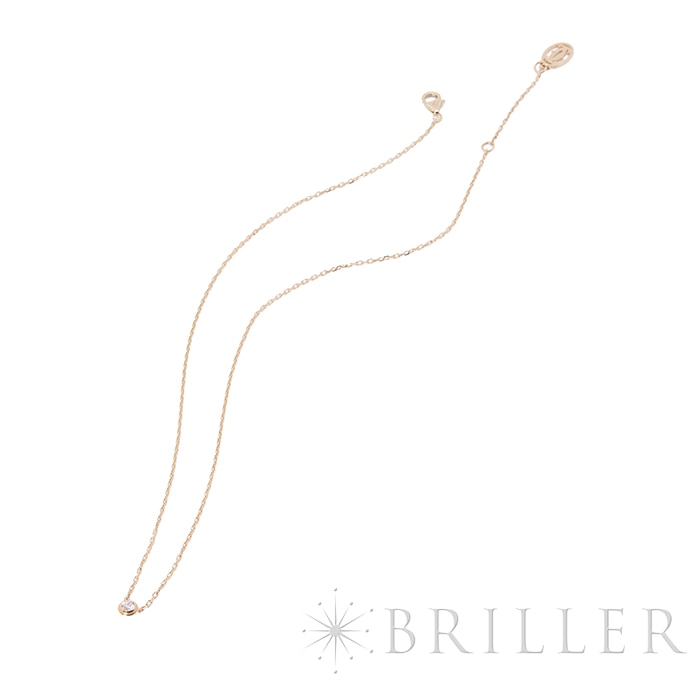 CARTIER カルティエ ダムール ダムールペンダント ブリリアントカット ダイヤモンド スモールモデル YG 12